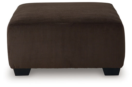 Kimlee - Chocolate - Oversized Accent Ottoman - JaxCo Furniture