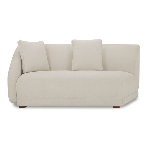 Fraser - Left Arm Facing Sofa - Off White - JaxCo Furniture