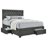 Soledad - Upholstered Storage Panel Bed - JaxCo Furniture