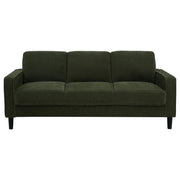 Ruth - Upholstered Track Arm Sofa Set - JaxCo Furniture