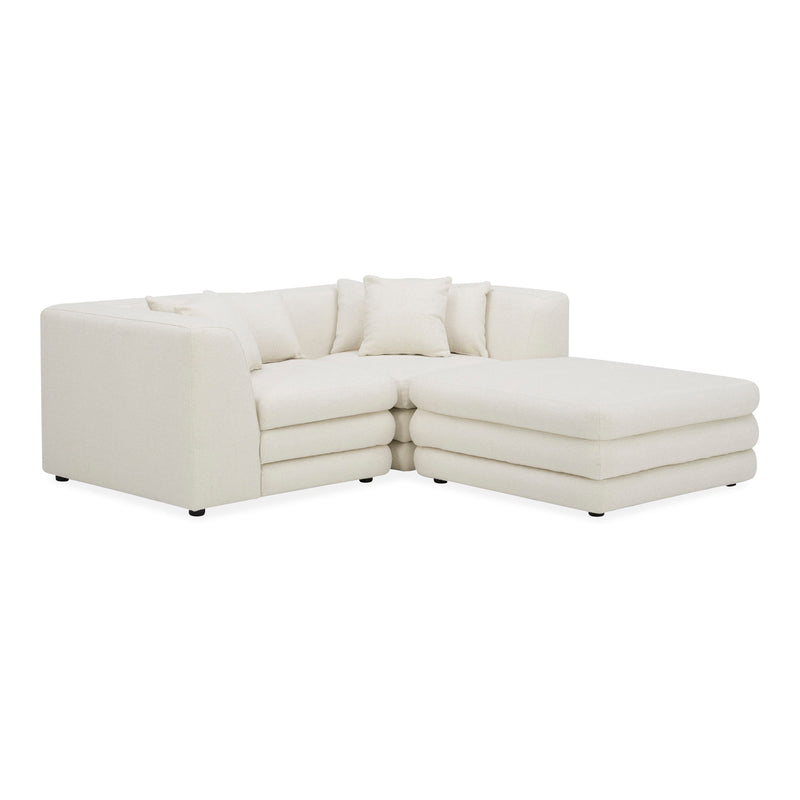 Lowtide - Nook Modular Sectional - Warm White - JaxCo Furniture