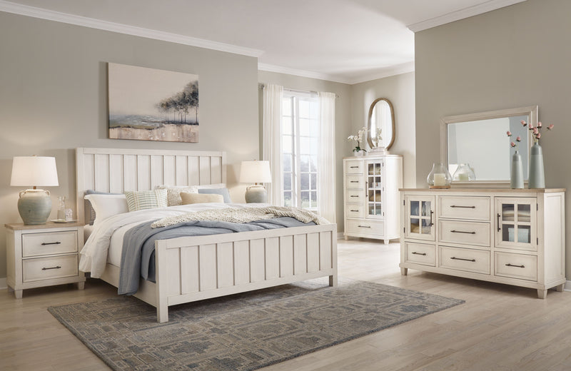Shaybrock - Panel Bedroom Set - JaxCo Furniture
