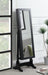 Tutuola - Cheval Mirror With Jewelry Storage - Black - JaxCo Furniture