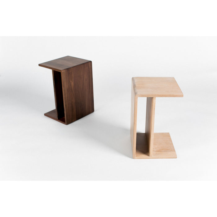 Hiroki - Accent Table - White Oak - JaxCo Furniture