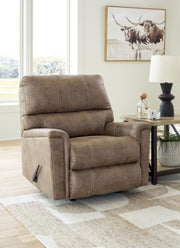 Navi - Fossil - Rocker Recliner - JaxCo Furniture