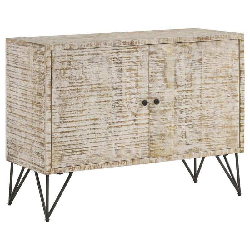 Eileen - 2 Door Wood Storage Accent Cabinet - JaxCo Furniture