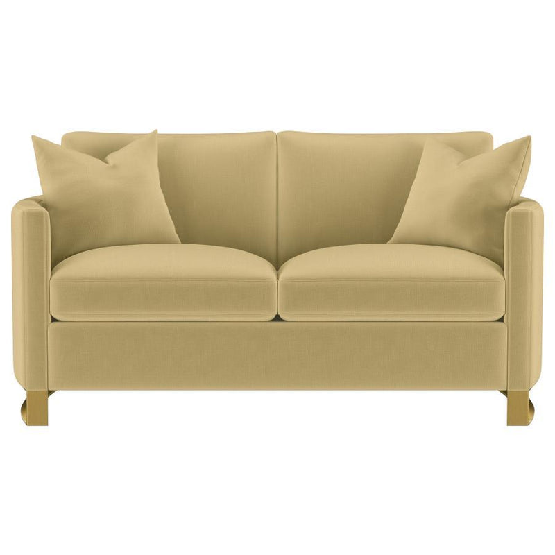 Corliss - Upholstered Arched Arm Loveseat - JaxCo Furniture