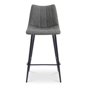 Alibi - Counter Stool (Set of 2) - Gray - JaxCo Furniture