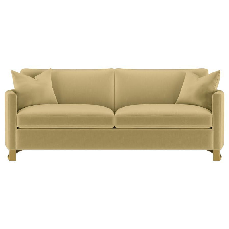 Corliss - Upholstered Arched Arm Sofa Set - JaxCo Furniture