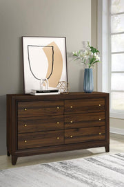 Welsley - 6-Drawer Dresser - JaxCo Furniture