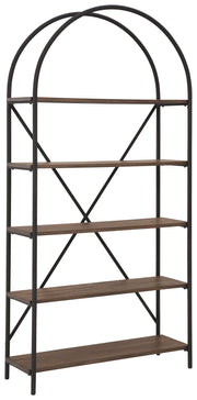 Galtbury - Brown / Black - Bookcase - JaxCo Furniture