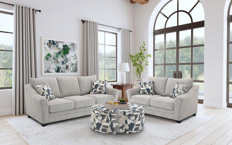 Tomkins - Boucle Upholstered Sofa Set - JaxCo Furniture