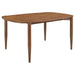 Dortch - Oval Solid Wood Dining Table - Walnut - JaxCo Furniture