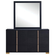 Marceline - 6-Drawer Dresser With Mirror - JaxCo Furniture