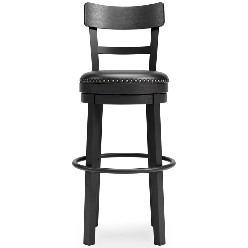 Valebeck -  Tall Upholstered Swivel Barstool - JaxCo Furniture