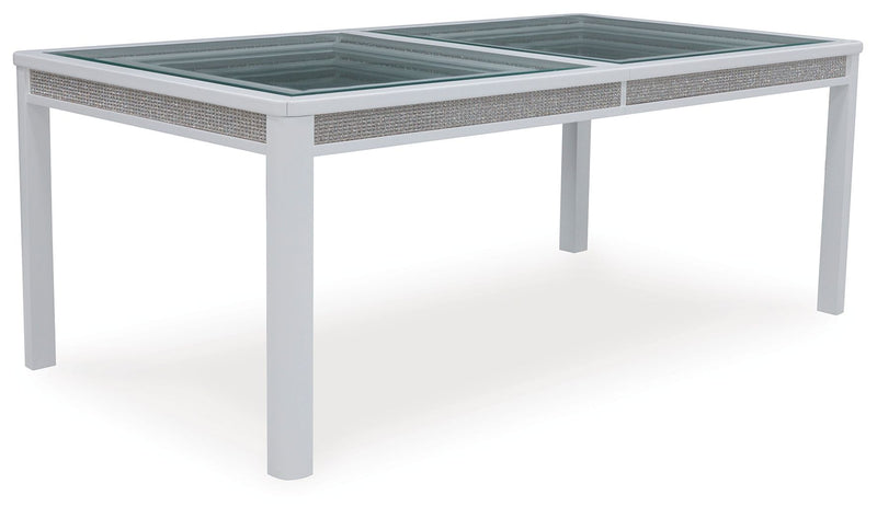 Chalanna - White - Rectangular Dining Room Extension Table - JaxCo Furniture