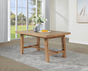 Middleton - Extension Leaf Dining Table - Natural Brown - JaxCo Furniture