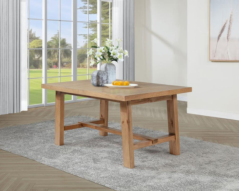 Middleton - Extension Leaf Dining Table - Natural Brown - JaxCo Furniture