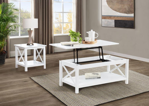 Skyview - Rectangular Lift Top Coffee Table Set - JaxCo Furniture