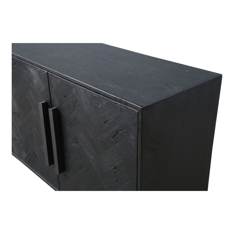 Fishbone - Sideboard - Black - JaxCo Furniture