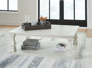 Arlendyne - Antique White - Rectangular Cocktail Table - JaxCo Furniture