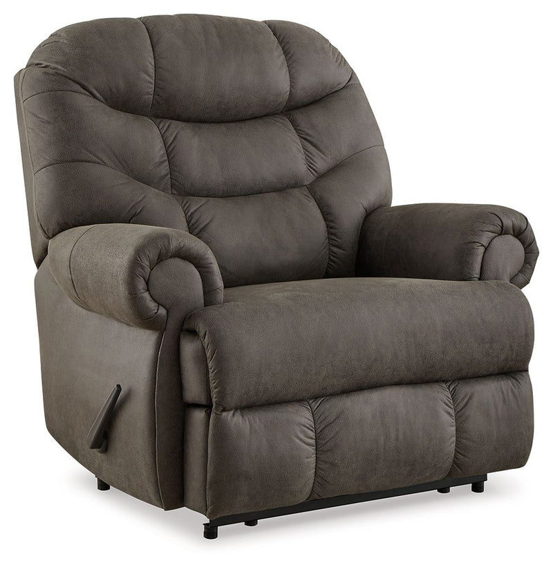 Camera Time - Gunmetal - Zero Wall Recliner - JaxCo Furniture