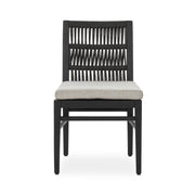 Westville - Outdoor Dining Chair (Set of 2) - Black - JaxCo Furniture