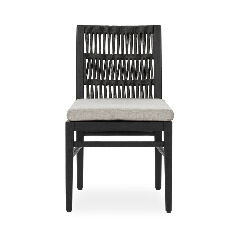 Westville - Outdoor Dining Chair (Set of 2) - Black - JaxCo Furniture