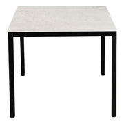 Parson - Small Marble Dining Table - Black - JaxCo Furniture