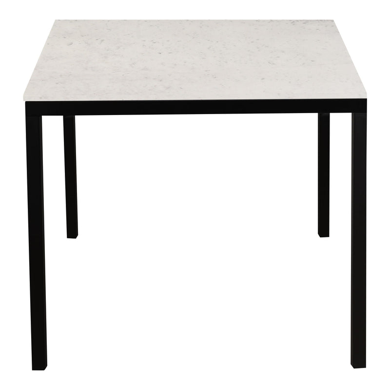 Parson - Small Marble Dining Table - Black - JaxCo Furniture