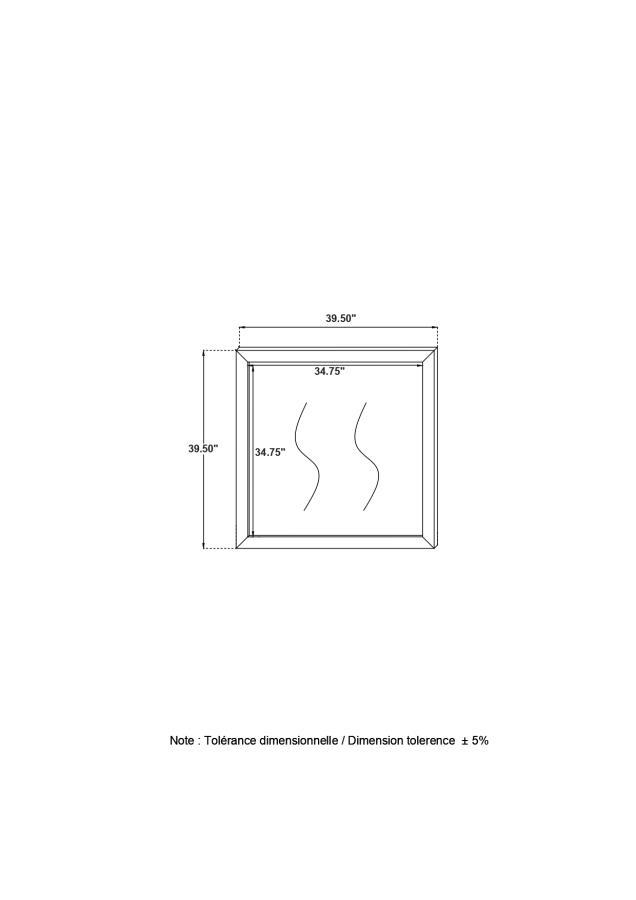 Kendall - Dresser Mirror - JaxCo Furniture