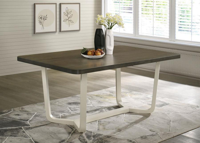 Biloxi - Rectangular Wood Dining Table - Grayish Brown - JaxCo Furniture