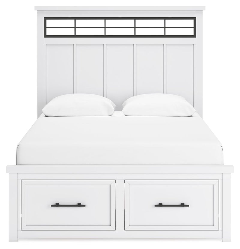 Ashbryn - Panel Storage Bed - JaxCo Furniture