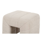 Verity - Stool - Oatmeal - JaxCo Furniture