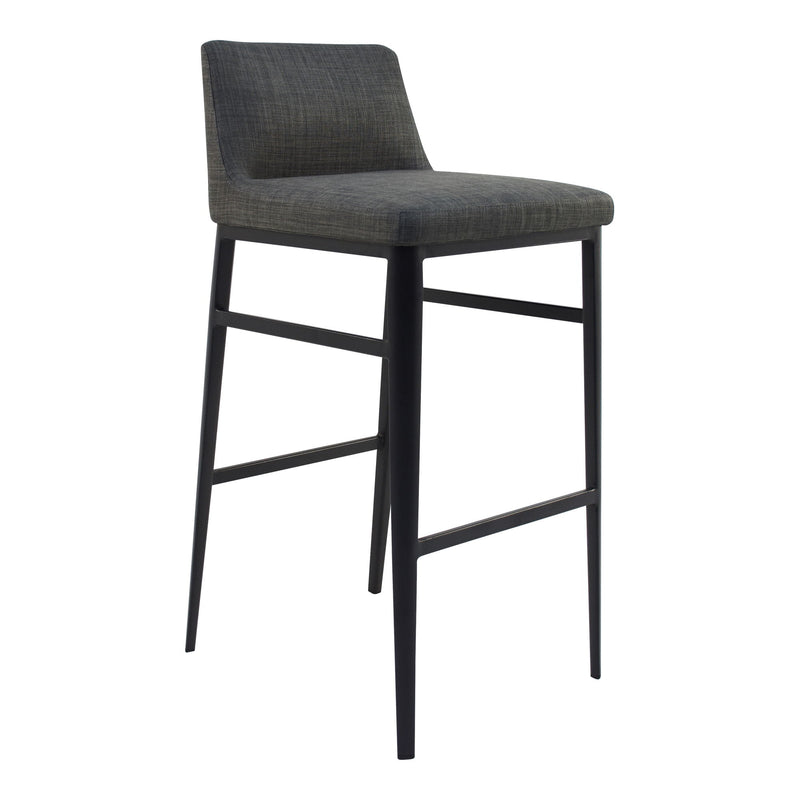 Baron - Barstool - Charcoal - JaxCo Furniture