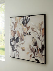 Trulow - Tan / Brown / Black - Wall Art - JaxCo Furniture