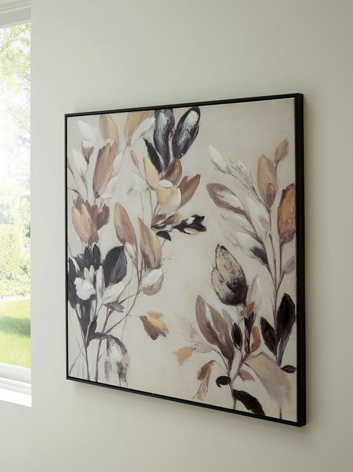 Trulow - Tan / Brown / Black - Wall Art - JaxCo Furniture