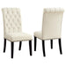 Alana - Fabric Upholstered Dining Side Chair (Set of 2) - Beige - JaxCo Furniture