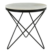 Haley - Side Table Black Base - Black - JaxCo Furniture
