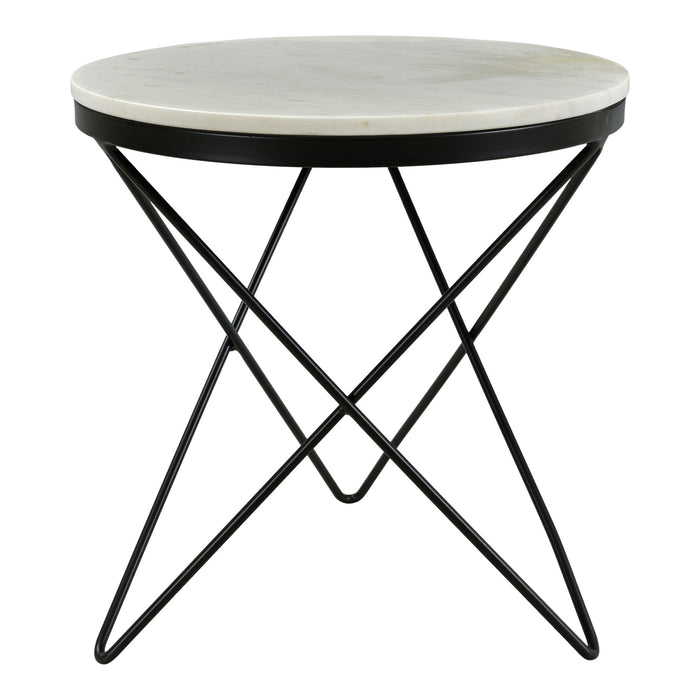 Haley - Side Table Black Base - Black - JaxCo Furniture