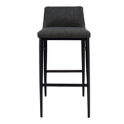 Baron - Barstool - Charcoal - JaxCo Furniture