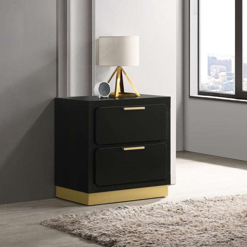 Caraway - 2-Drawer Nightstand - JaxCo Furniture
