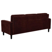 Ruth - Upholstered Track Arm Sofa Set - JaxCo Furniture