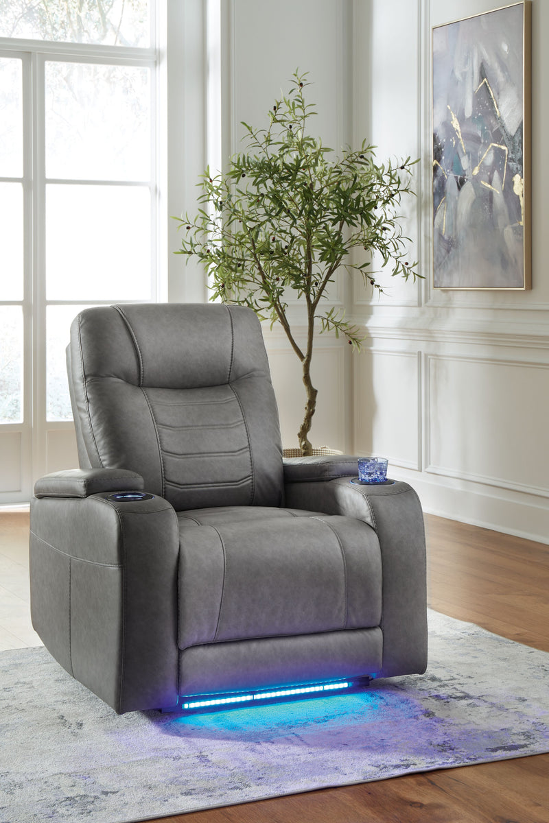 Schooner Rocks - Power Recliner / Adj Headrest - JaxCo Furniture