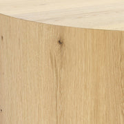 Layne - Round Coffee Table With Casters - JaxCo Furniture