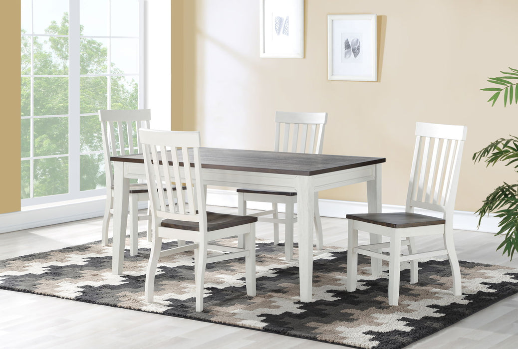 Caylie - 5 Piece Dining Set - White - JaxCo Furniture