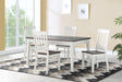 Caylie - 5 Piece Dining Set - White - JaxCo Furniture