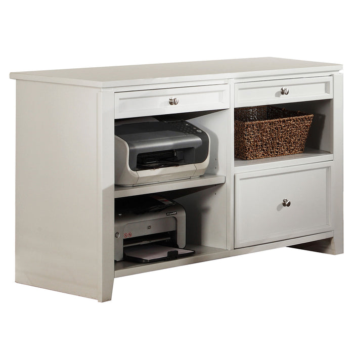 Boca - Credenza With Hutch - Cottage White