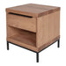 Montego - One Drawer Nightstand - Natural - JaxCo Furniture