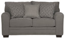 Cutler - Loveseat - Ash - JaxCo Furniture